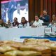Kepala BNN RI Komjen Pol Suyudi Ario Seto bersama Kabareskrim Polri Komjen Pol Syahardiantono dalam konferensi pers ungkap kasus narkotika di Jakarta, Rabu (22/10/2025