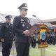 Wakapolres Banjar Kompol Faisal Amri Nasution memimpin upacara Hari Sumpah Pemuda ke-97 di halaman Mapolres Banjar.