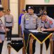Kapolri Jenderal Polisi Listyo Sigit Prabowo memimpin upacara Sertijab pejabat tinggi Polri di Rupattama Mabes Polri Jakarta, 29 Oktober 2025