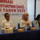 Ismail Fahmi membuka acara Diseminasi Audit Kasus Stunting Tanah Laut 2025 di Aula Algoritma Pelaihari.