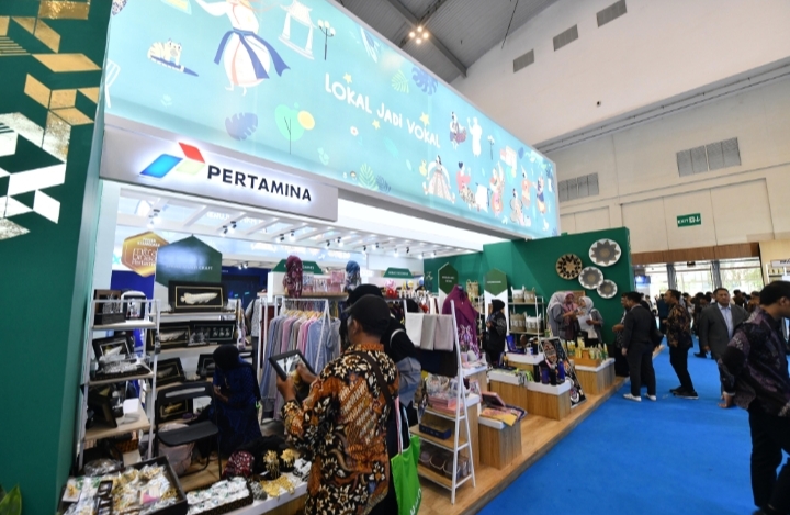 UMKM binaan Pertamina di ajang Trade Expo Indonesia (TEI) 2025. (Foto dok. Pertamina)