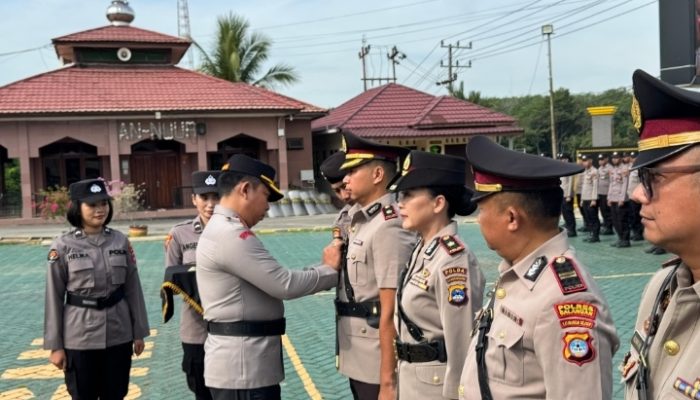 Empat Pejabat Utama Polres Balangan Dimutasi, Kapolres: Bagian dari Pembinaan Karier