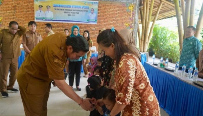 Wabup Pulang Pisau Resmi Luncurkan Program Percepatan Penurunan Stunting 2025