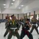 Pelatihan pencak silat militer di Kodim 1022 Tanah Bumbu untuk meningkatkan kemampuan bela diri dan karakter prajurit TNI.