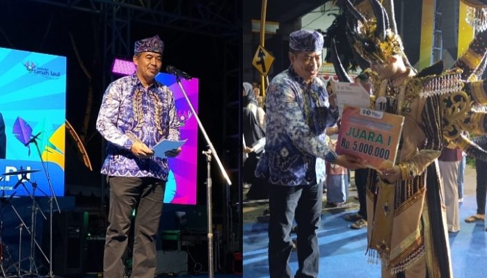 Parade Kolaborasi JFC Meriahkan Fantastic Creative Festival 2025 di Tanah Laut