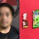 Petugas Satresnarkoba Polres Tabalong menunjukkan barang bukti sabu hasil penangkapan pelaku berinisial HA di Murung Pudak, Tabalong.