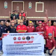 Ket Foto : Persatuan ormas di Kabupaten Kapuas saat membacakan pernyataan sikap mendukung pembangunan dikawasan Bukit Ngalangkang, Jumat (3/10/2025).