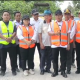 Ket Foto : Bupati Kapuas H Muhammad Wiyatno beserta jajaran saat melakukan kunjungan ke lokasi ruas jalan baru penghubung kecamatan Basarang dan Kecamatan Kapuas Barat, Rabu (15/10/2025).