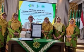 Suasana Sosialisasi dan Advokasi Program P2GP yang digelar PP Aisyiyah dan Kementerian Kesehatan berlangsung secara hybrid, diikuti kader dari Medan, Deli Serdang, dan Binjai, Kamis (2/10/2025).