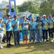 Ariadi Noor melepas peserta Banua Electric Run 2025 di Banjarbaru dalam rangka Hari Listrik Nasional ke-80.