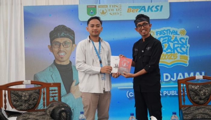 Talk Show Literasi di Bandara Bersujud, Konten Kreator Makassar Ajak Generasi Muda Hidupkan Budaya Baca