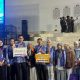 Para siswa SMAN Banua Kalimantan Selatan usai menerima penghargaan di Olimpiade Sains Nasional (OSN) 2025, Universitas Muhammadiyah Malang, 12 Oktober 2025.