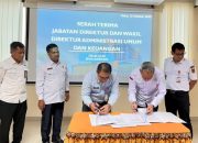 Dr. Among Wibowo Resmi Jabat Direktur RSUD Ulin Banjarmasin