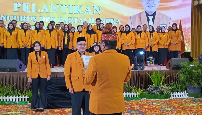 DPD Hanura Kalsel Lantik Pengurus Baru 2025–2030