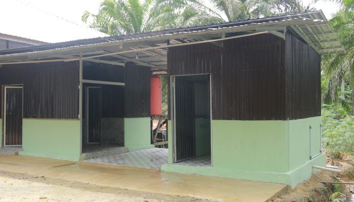 TNI Bangun Fasilitas MCK Umum di Majelis Ta’lim Nurul Asyrof Desa Rejosari