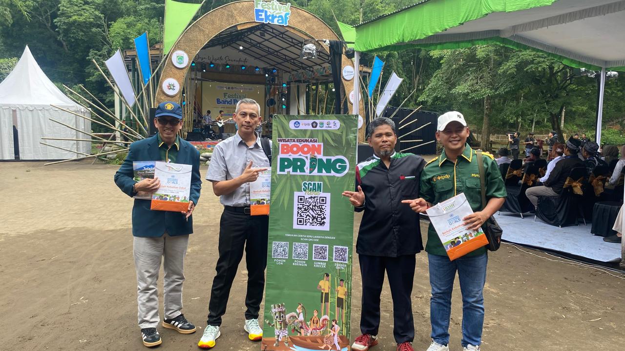 Peluncuran SADEWA DESA oleh Universitas Brawijaya di Desa Wisata Boonpring untuk mendukung desa wisata digital dan edukatif.