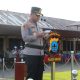 Kapolres Banjar pimpin apel gelar pasukan Operasi Zebra Intan 2025 di halaman Mapolres Banjar.