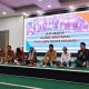 Pensiunan BSI Kotabaru menghadiri kegiatan silaturahmi dan edukasi keuangan digital di Masjid Apung Kotabaru.