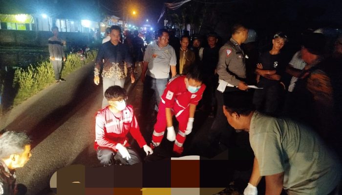 Pengendara Motor Tewas Usai Tabrak Sepeda Onthel di Sewon Bantul