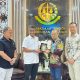 Pertemuan M Hanafi Nur Rifai dan Kajati Kalsel Tiyas Widiarto membahas sinergi hukum sektor ketenagalistrikan.