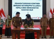 Launching Hapakat Mobile, Bupati Pulang Pisau Dorong Layanan Pajak Lebih Mudah dan Transparan