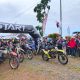 Para rider bersiap memulai trail adventure Trabas Hebat 3 yang dibuka Wakil Bupati Kotabaru.
