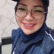 Ketua Umum PTMSI Tanah Laut Yatini memberi semangat kepada atlet tenis meja di ajang Porprov Kalsel XII.