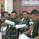 Pangdam XXII/TB Mayjen TNI Zainul Arifin saat memimpin sidang Pantukhir calon Bintara TNI AD di Aula Rindam XXII/TB Banjarbaru.
