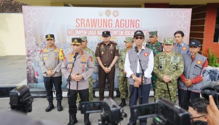 Kapolri Hadiri Apel Srawung Agung Jaga Warga di Mapolda DIY