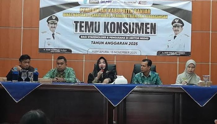 Temu Konsumen 2025 Digelar DKUMPP Banjar, Fokus pada Perlindungan Konsumen dan Metrologi Legal