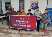 Lewat Minggu Kasih, Polsek Kapuas Hulu Sambangi Warga Sei Hanyo
