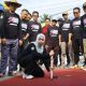 Ketua DPRD Balangan Hj Linda Wati memberikan apresiasi pada Festival Olahraga Tradisional dan Rekreasi 2025 di Paringin.