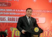 Wabup Dodo Hadiri Perayaan Natal GKE Resort Kuala Kapuas