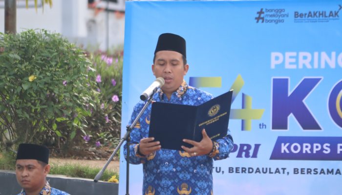 Lapas Batulicin Gelar Upacara HUT KORPRI ke-54, Tegaskan Komitmen Pengabdian ASN