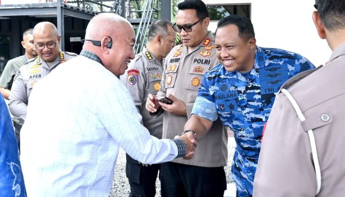 Lanud Sjamsudin Noor Tinjau Kesiapan Dapur Lapangan Brimob untuk Dukung Haul Guru Sekumpul 2025