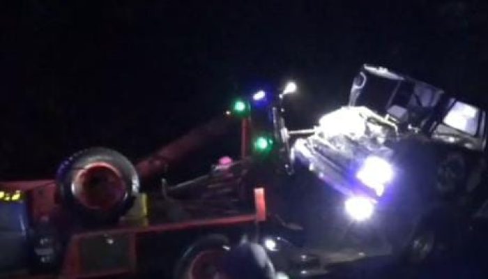 Diduga Hilang Kendali, Mobil Pikap Kecelakaan di Sumedang, Satu Penumpang Tewas