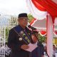 Bupati Kotabaru Muhammad Rusli memimpin upacara HUT ke-80 PGRI dan Hari Guru Nasional 2025 tingkat Kalimantan Selatan di Kotabaru.
