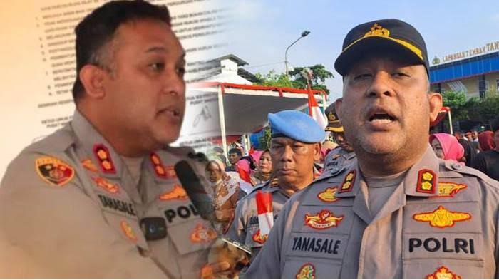 Kabid Humas Polda Jawa Timur Jules Abraham Abast memberikan keterangan pers terkait pemeriksaan Propam Polda Jatim terhadap Kapolres Tuban.