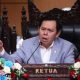 Sultan Baktiar Najamudin saat menyampaikan keterangan pers mengenai penanganan bencana.