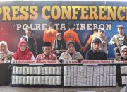 Polresta Cirebon Ungkap Peredaran Sabu dan Obat Keras Tanpa Izin, Tiga Tersangka Ditangkap