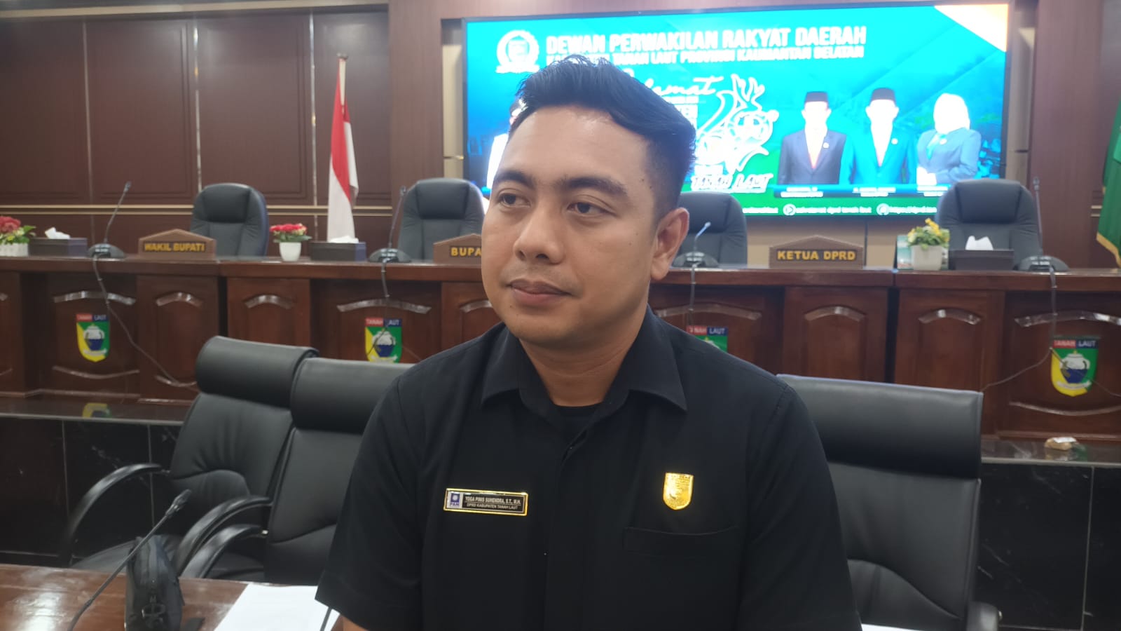 Ketua Komisi I DPRD Tanah Laut memimpin RDPU dengan WRC-PAN-RI dan PT Arutmin Indonesia membahas transparansi data dan klaim penguasaan lahan di Kabupaten Tanah Laut.
