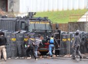 Polres Bantul Gelar Latihan Sispamkota 2025, Uji Kesiapan Hadapi Aksi Unjuk Rasa Anarkis