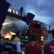 Mobil tangki elpiji Pertamina Patra Niaga dikirim melalui jalur laut menuju Banda Aceh untuk distribusi elpiji pascabencana.