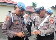 Propam Polda Kalsel Gelar Gaktibplin di Polres Tanah Laut Jelang Nataru dan Haul Guru Sekumpul