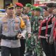 Apel Gelar Pasukan Operasi Lilin Intan 2025 Polres Balangan untuk pengamanan Natal, Tahun Baru, dan 5 Rajab