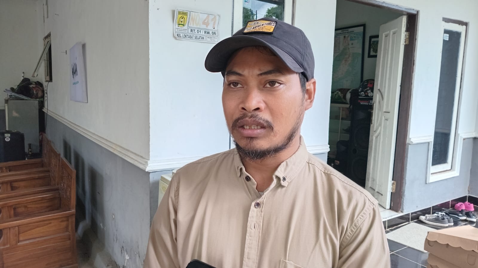 Direktur WALHI Kalimantan Selatan memaparkan catatan akhir tahun 2025 terkait krisis lingkungan dan demokrasi di Kalimantan Selatan