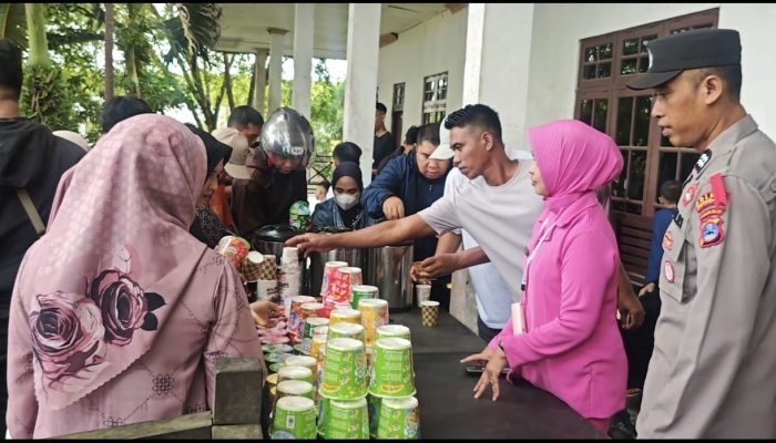 Polres Kotabaru Layani Jamaah 5 Rajab, Sediakan Rest Area dan Konsumsi Gratis