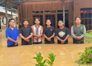 Hujan Lebat Rendam Desa Mantuyan Balangan, Posko Sinergi Mengabdi Terdampak Banjir