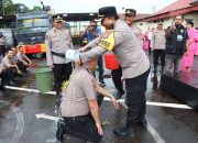 Kapolres Tanah Laut Pimpin Kenaikan Pangkat 78 Personel Jelang Tahun Baru 2026