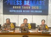 Rilis Akhir Tahun 2025, Polres Balangan Tangani 189 Kasus Kriminalitas